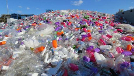 bouteille plastique recyclée